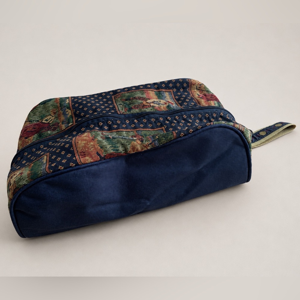 VINTAGE - Saks Fifth Avenue Tapestry Travel Bag